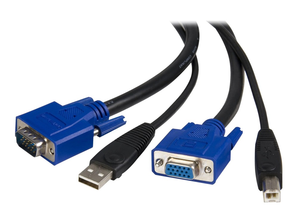 StarTech 10ft 2-in-1 Universal USB KVM Cable