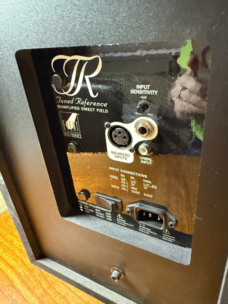 Event Tuned Reference 8XL Studio Monitors, excellent condition, Seattle Area