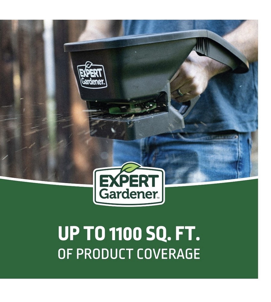 Expert Gardener Handheld Seed & Fertilizer Spreader