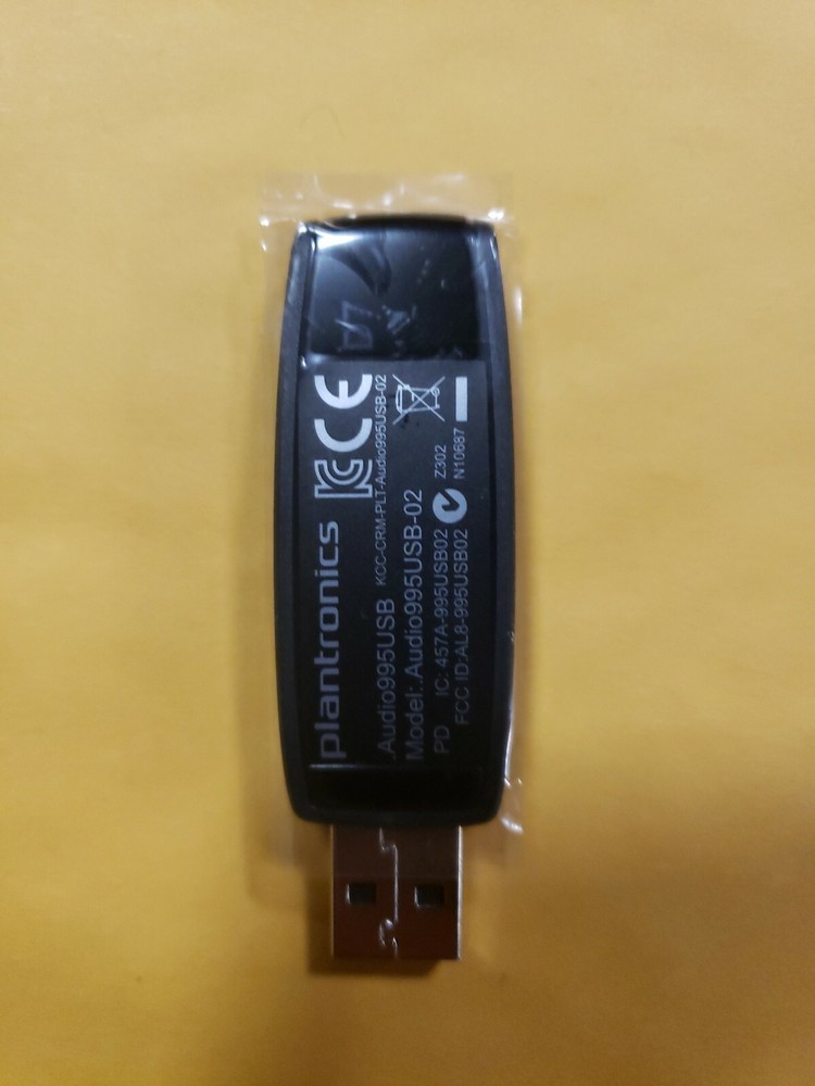 NEW Plantronics Audio995USB-02 2.4GHz USB Receiver Adapter For Headset