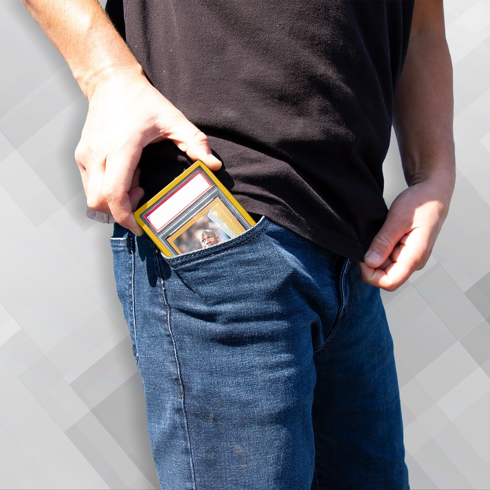 CM PSA 5 Pack Stackable Display Case Up to 35pt Cards Slab Protector Bumper