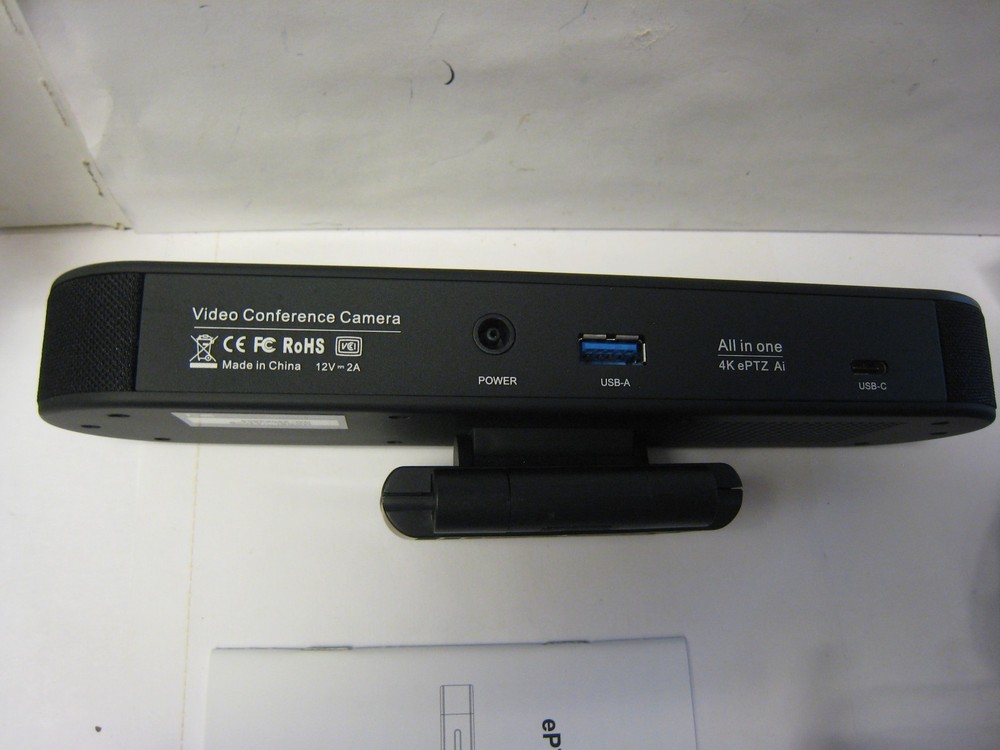 4K Camera with Auto Framing. Plug and Play. AI powered.