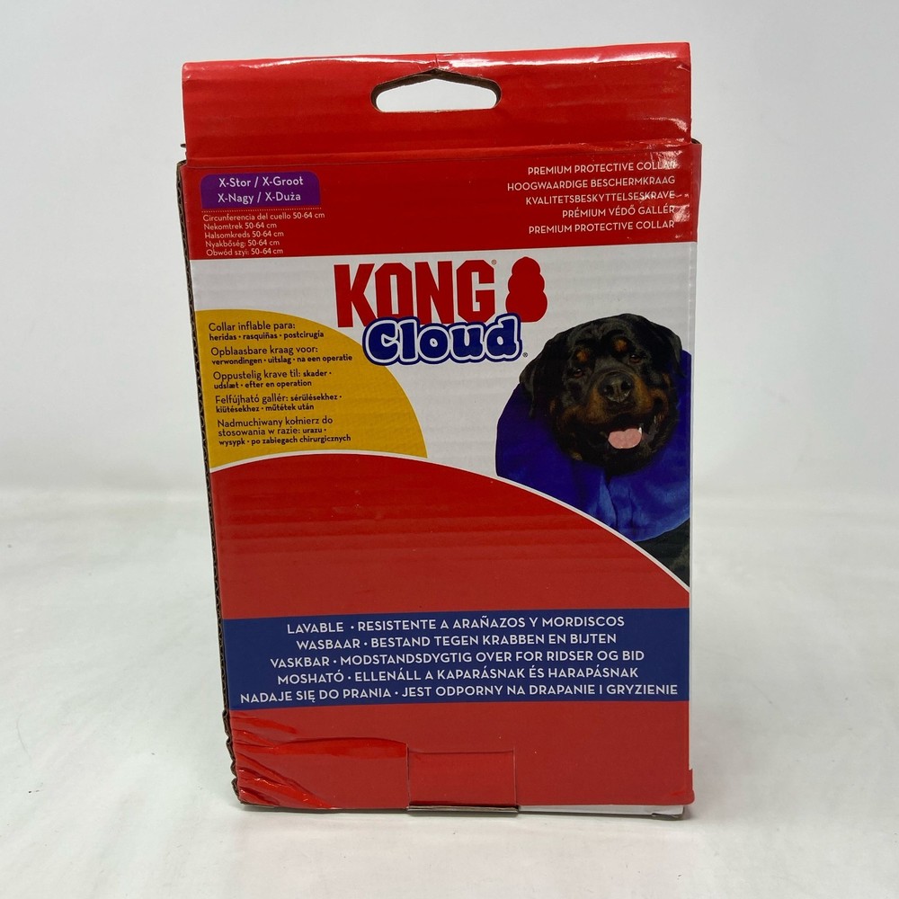 KONG Cloud Inflatable E-Collar XL Blue 20-25in