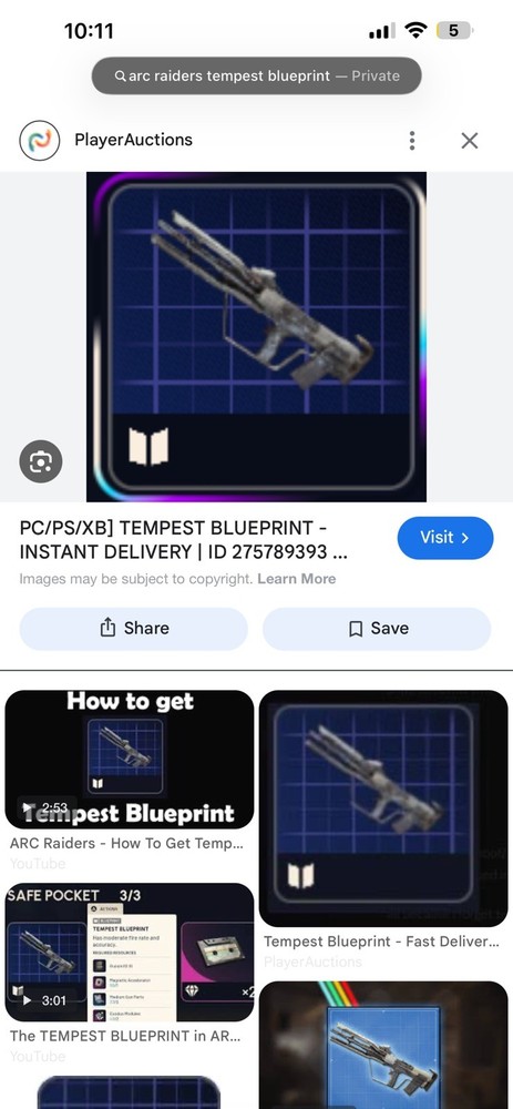 Tempest Blueprint ￼