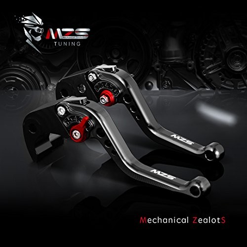 Motorcycle Brake Clutch Levers Short Adjustable CNC Compatible with Black