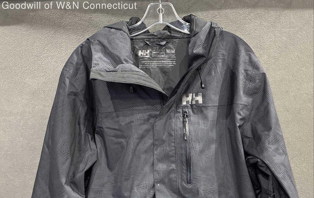 Helly Hansen Jacket Size M Women Regular Charcoal Basic Jacket