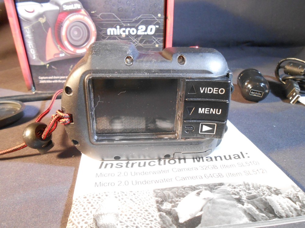 Sealife Micro 2.0 Underwater Camera Package. Great condition.