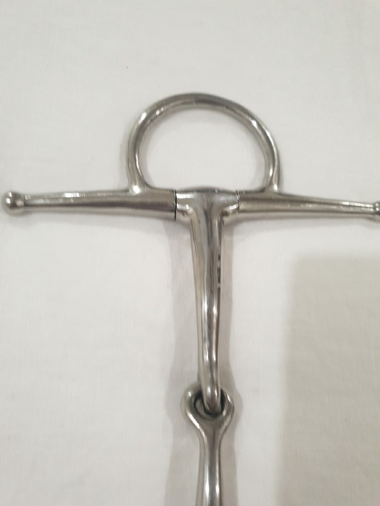 JP Korsteel Full Cheek Eggbutt Snaffle