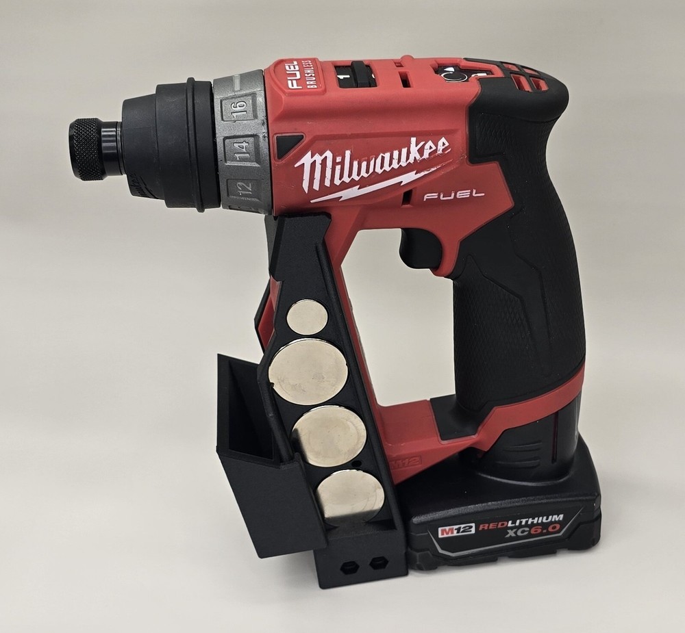 Accessory Base for Milwaukee 2505-22 Installation Tool. Bit and Socket Holder.