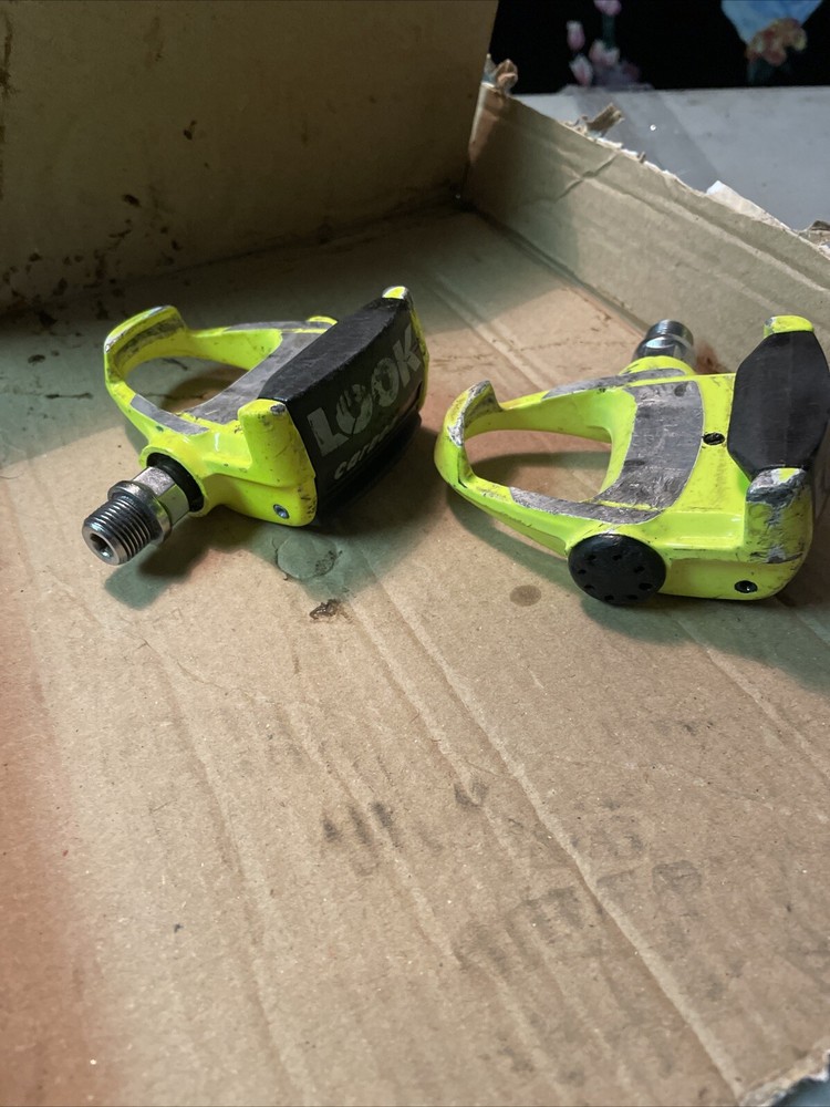 Early PP76 Carbon Pedals Good Bearings