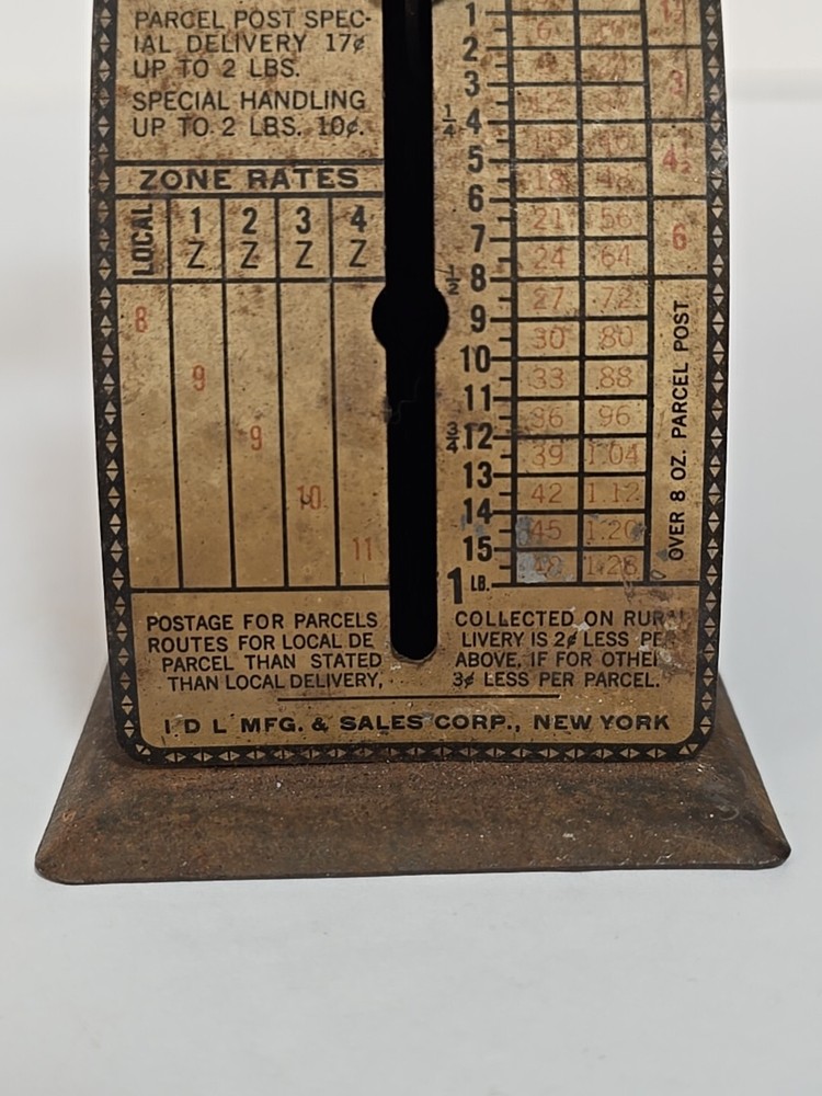 Vintage Postal Deluxe Thrifty Postage Scale