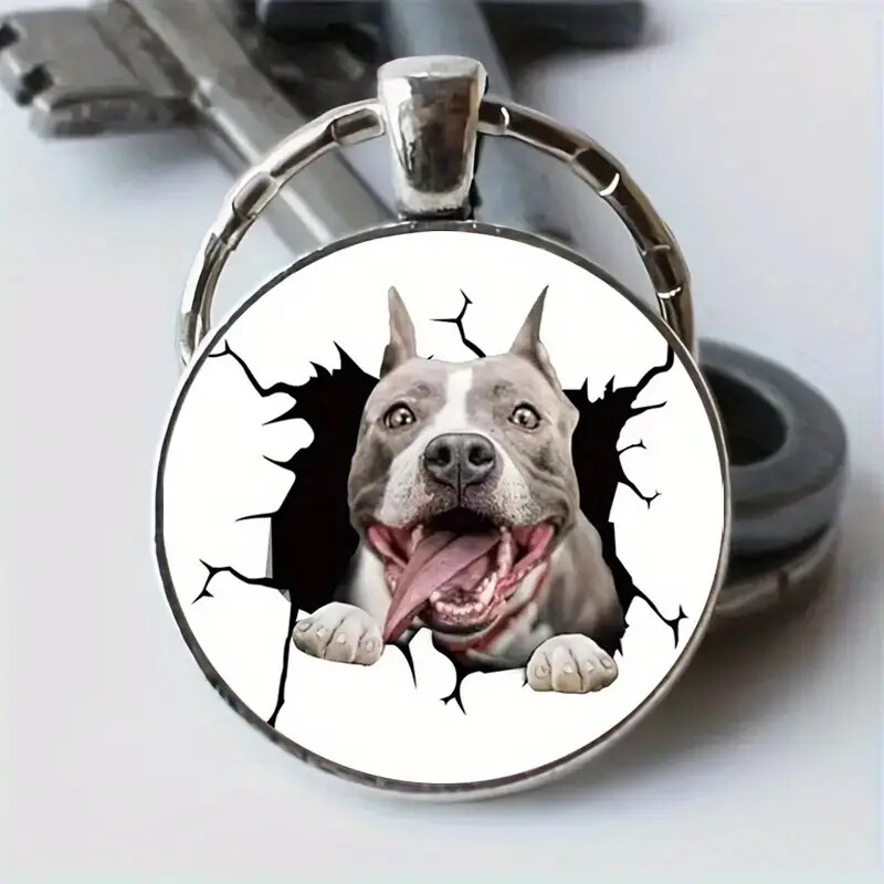 Interesting Dog Breakout Keychain