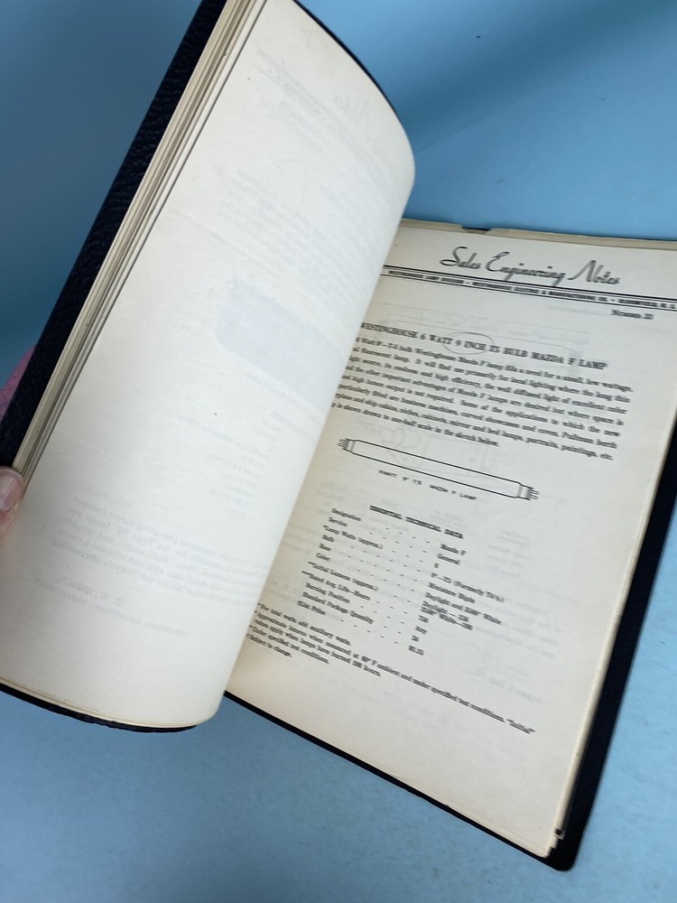 Westinghouse Sales Engineering Notes 1930-40s
