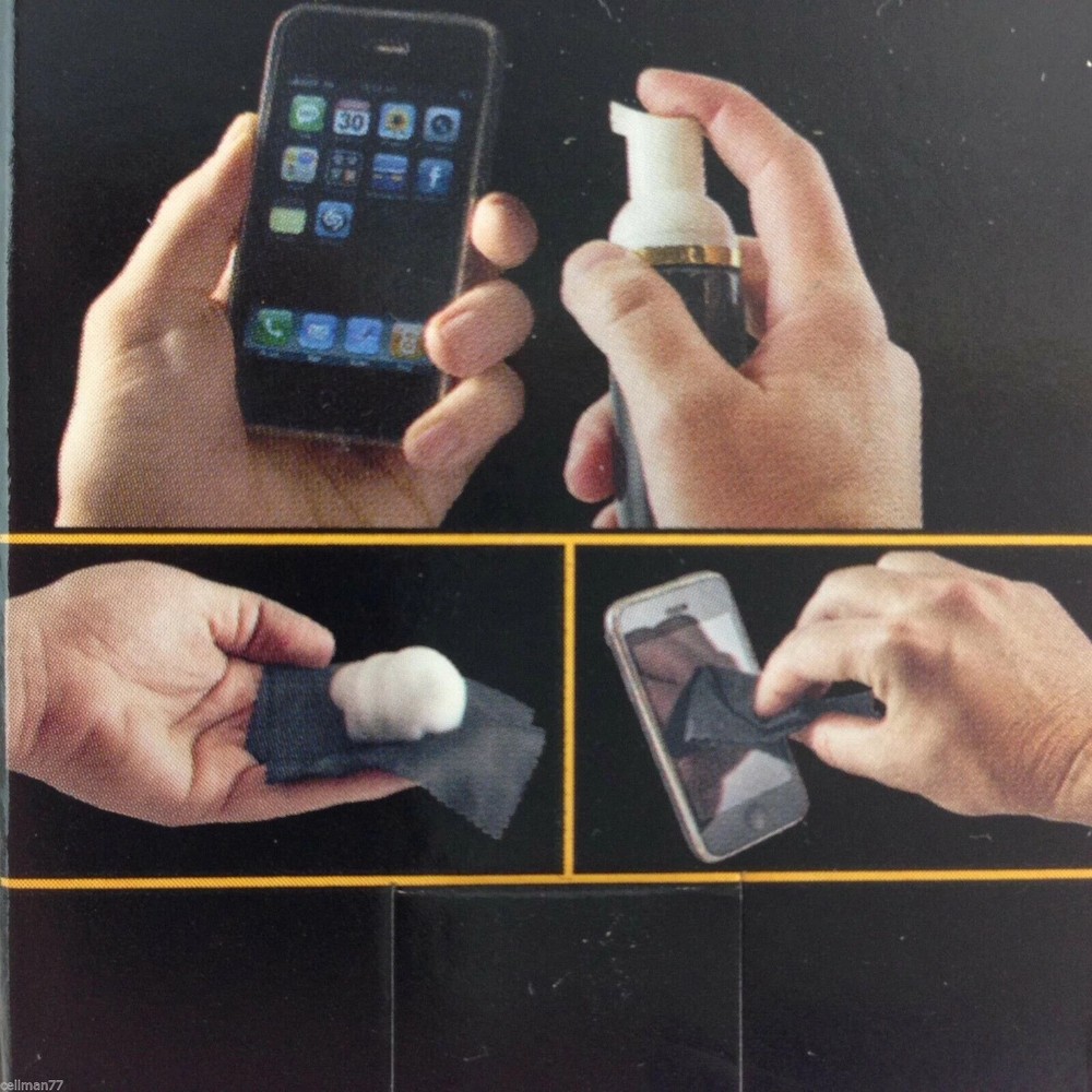 Zagg Gadget Cleaning Foam Kit for iPhone Smartphone Tablet Electronic 3-PACK