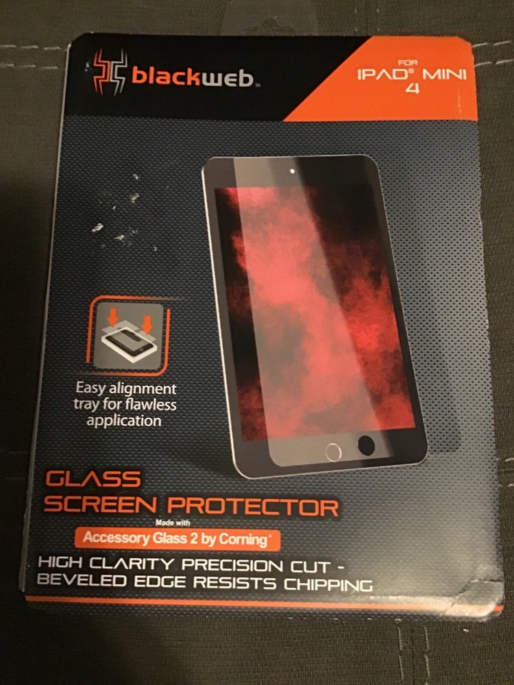 Blackweb Glass Screen Protector for iPad Mini 4