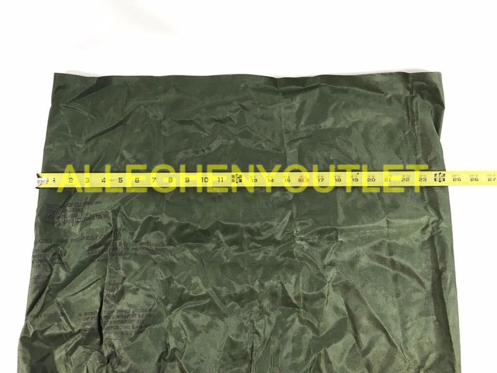 US Army Military WATERPROOF CLOTHES Clothing GEAR WET WEATHER LAUNDRY BAG GC