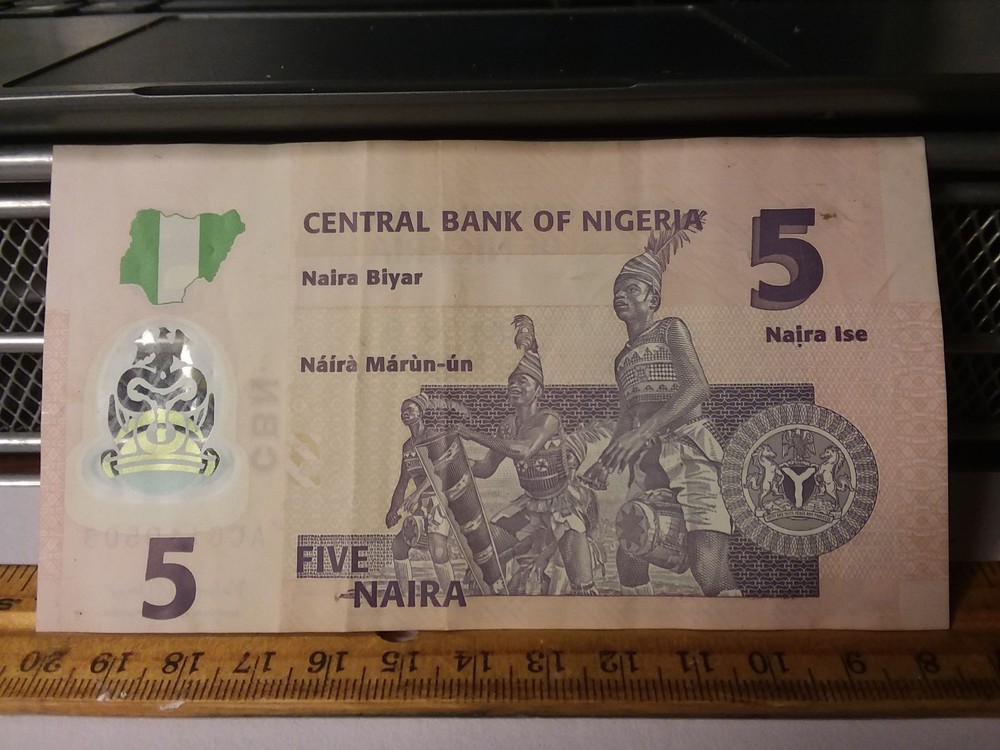 Nigeria - 2013 5 Naira Note
