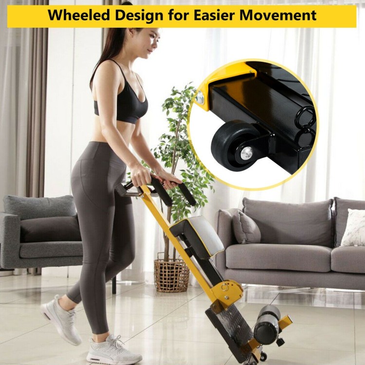 8-in-1 Home Gym Squat Machine - Adjustable, Core & Leg Workout