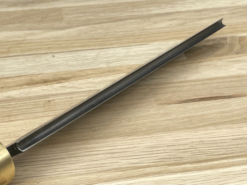 Record Power HSS 3/16" Parting Fluted Chisel Woodturning Chisel Tool