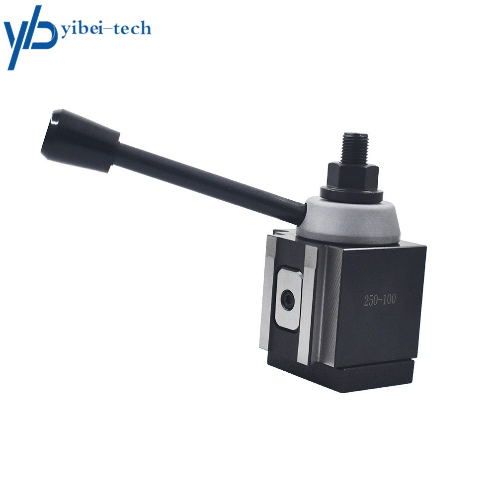 Swing Dia 12" AXA Size 250-100 Piston Type Quick Change Tool Post Holder
