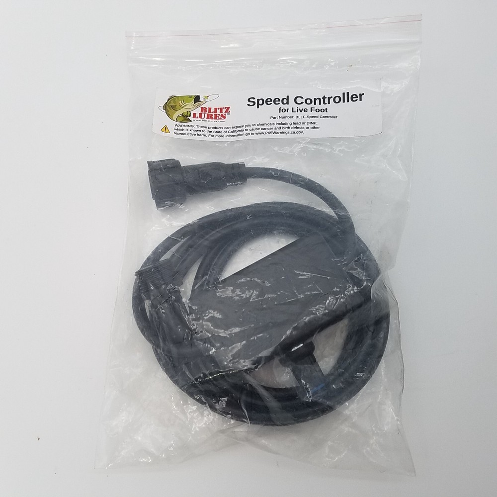 Blitz Lures BLLF-Speed Controller for Live Foot Motor Control Sonar Transducer