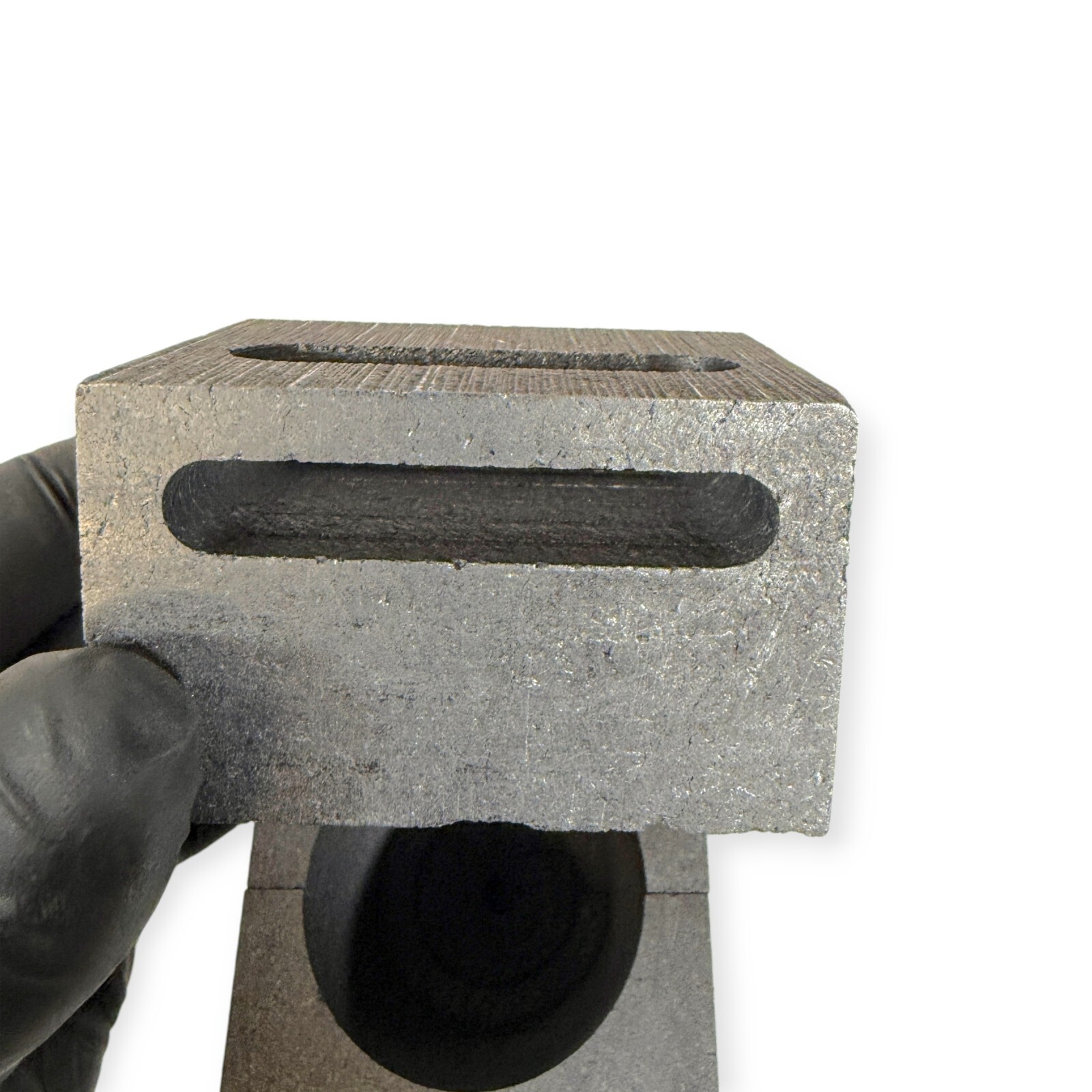 Erico Cadweld HSC2Q Graphite Mold 4/0 Concentric to Steel Pipe Flat Surface 115