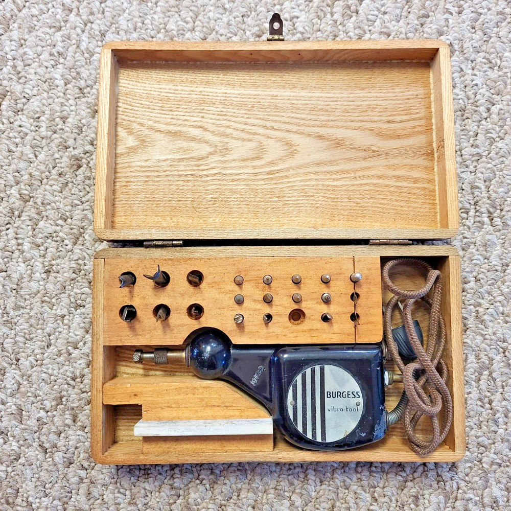 Vintage Burgess Vibro Tool - Working