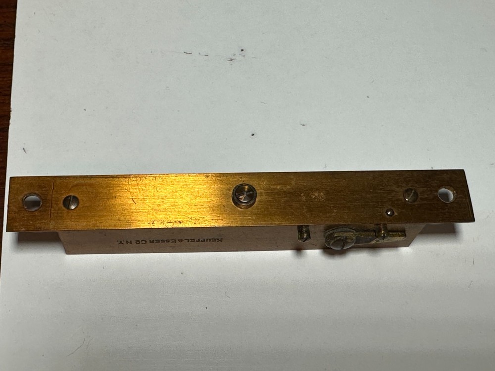 KEUFFEL & ESSER DECLINATORS DECLINATION N & S NORTH & SOUTH UNKNOWN WORKING COND