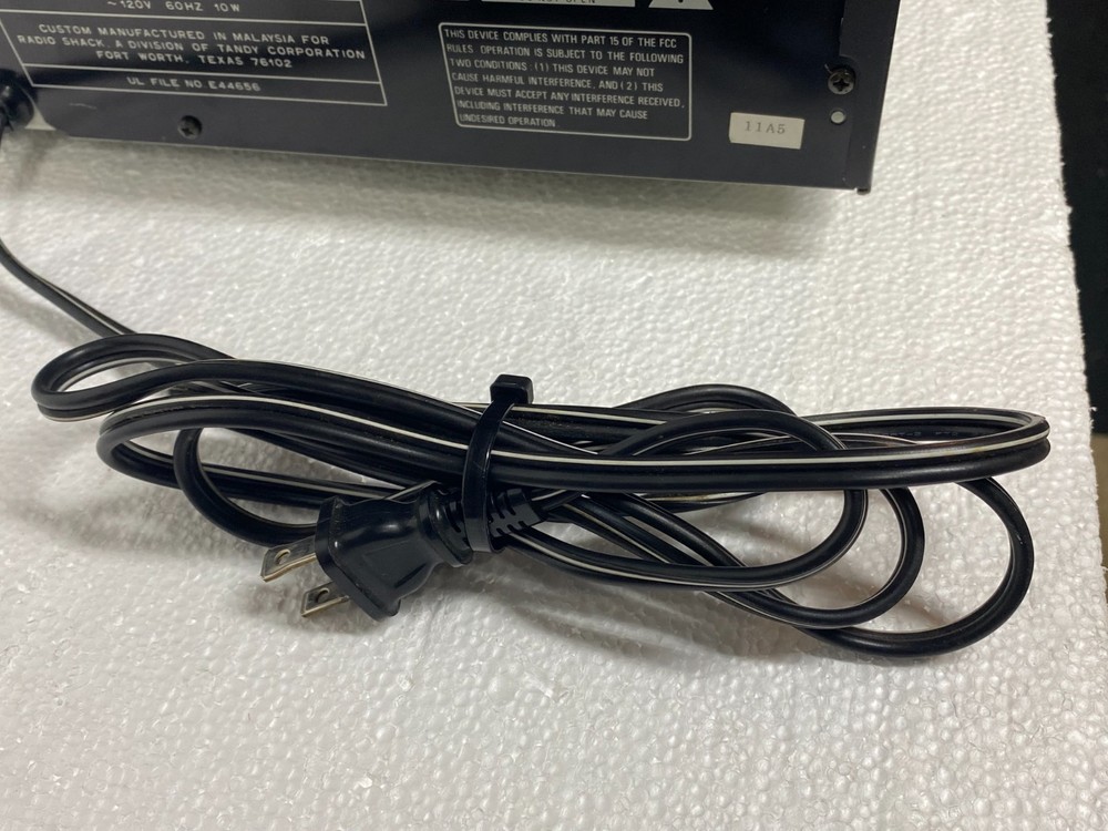 Optimus CD-7250 Automatic CD 6 Disc Changer TESTED