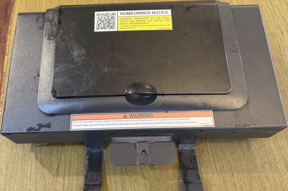 Genuine OEM Control Bezel with Switch Decal For Model 266A  Pool Heaters