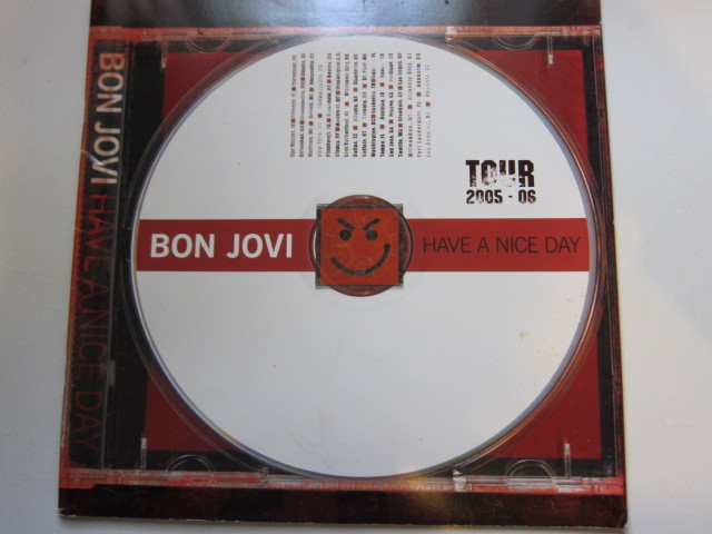 BON JOVI 2005 concert program