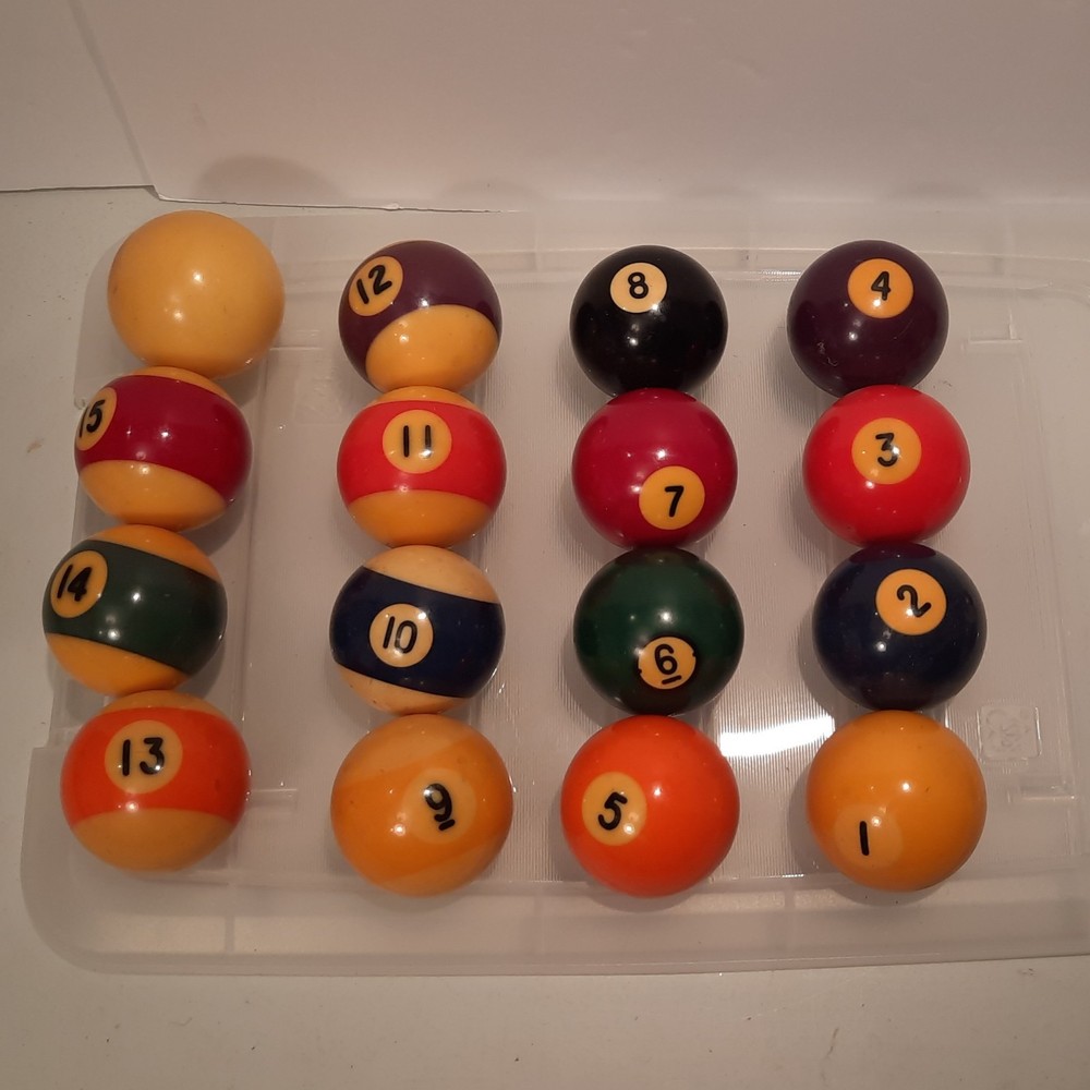 Pool Balls Vintage 60s