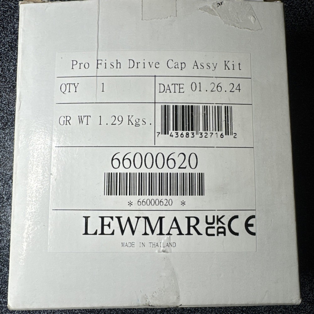 Lewmar Pro-Fish Drive Cap Assembly Kit #66000620