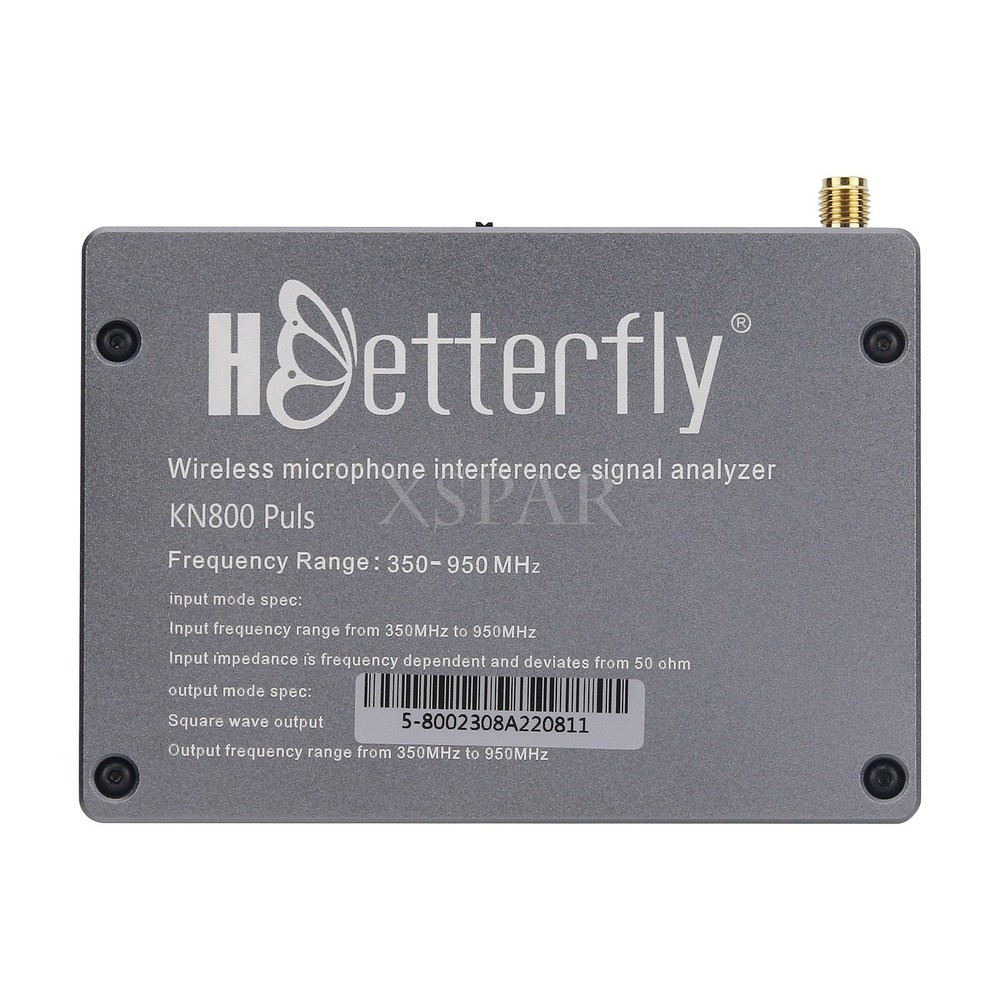 KN800 Plus Wireless Microphone Signal Analyzer Frequency Meter with Touch Screen