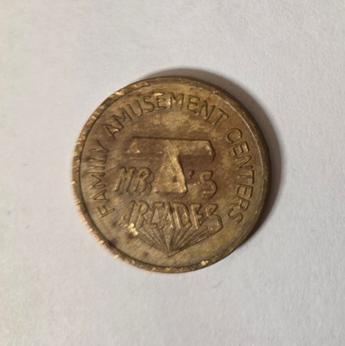 Mr. T's Arcade Game Token 22mm