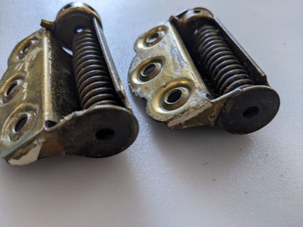 Antique Door Hardware Spring Hinges Lock Parts