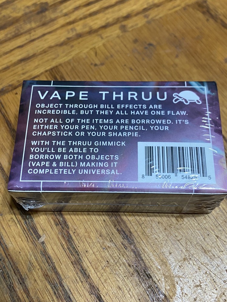 Vape Thruu Magic Trick *RARE*