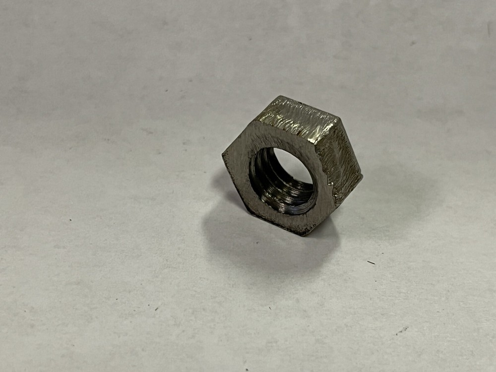 Replacement Stainless Steel 7/16"-14" Hex Nut for Banjo Poly Pump