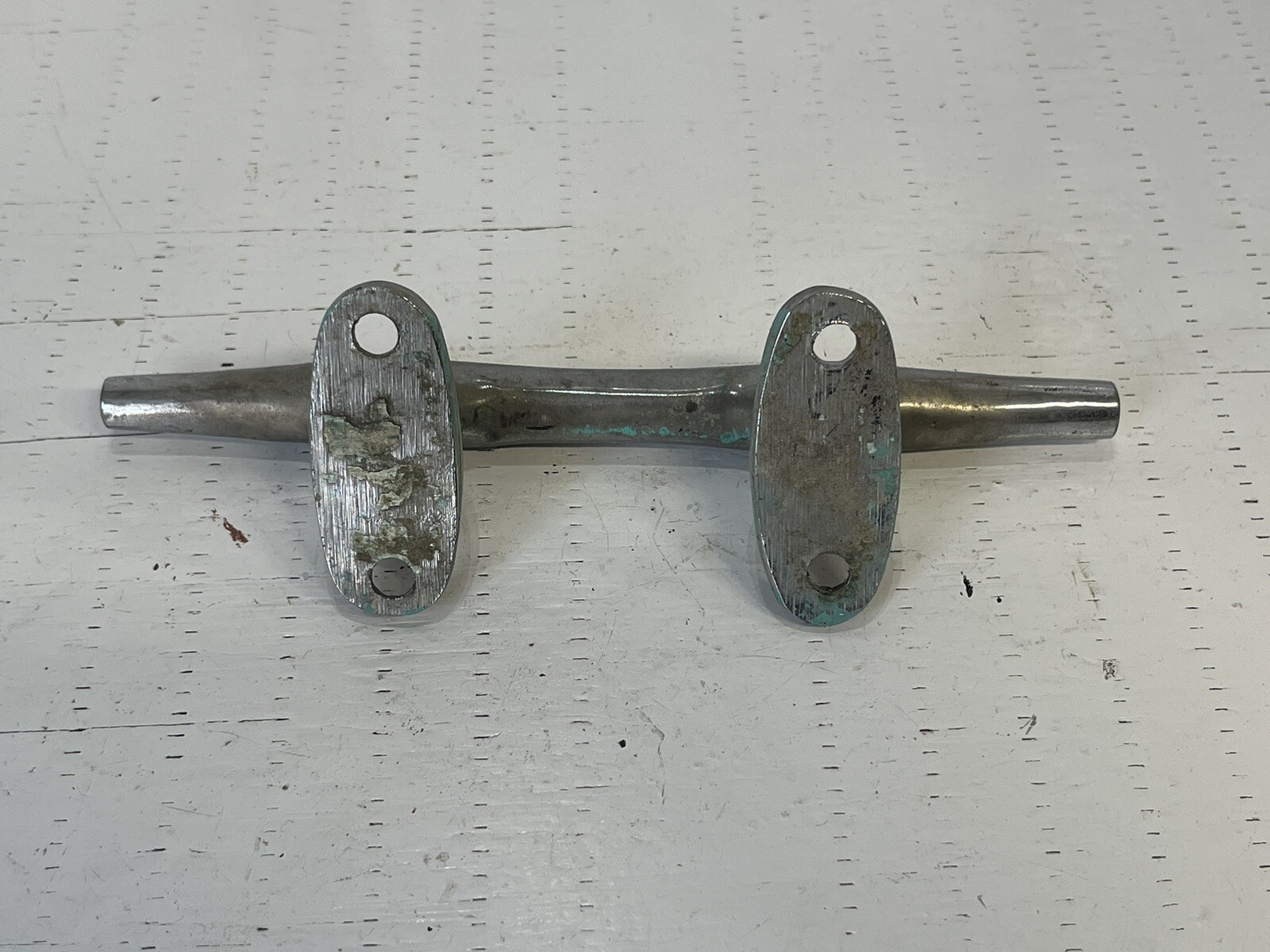 Chromed Brass Boat Cleat Herreshoff Cleat 8” Long