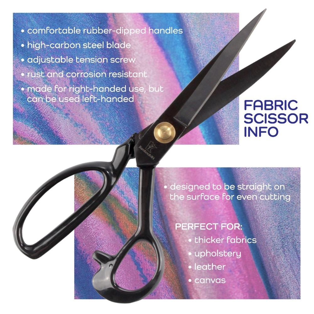 JubileeYarn Sewing Scissors Set - Pinking, Embroidery, & Fabric Shear