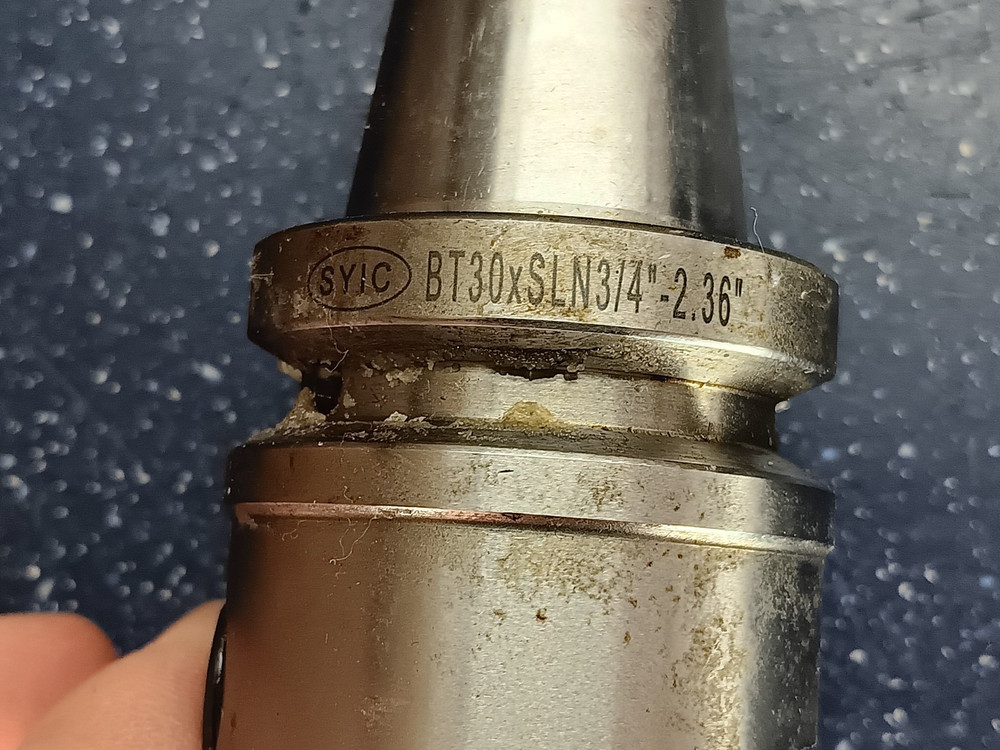 Techniks BT30 3/4 ID Solid End Mill Tool Holder SYIC 17130 CNC Lathe Tooling .75