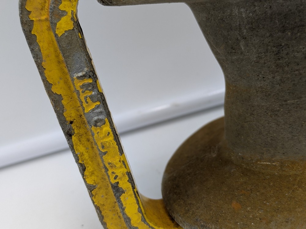 Vtg General Machine Clamp-On Cable Roller Pulley – Heavy Duty Utility Line Guide