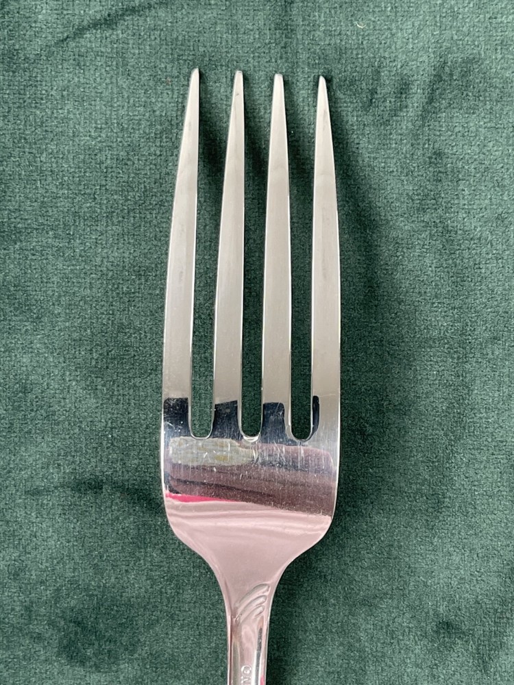 Oneida Stainless Windswept Scroll Flatware Place Setting Fork Spoon Knife USA