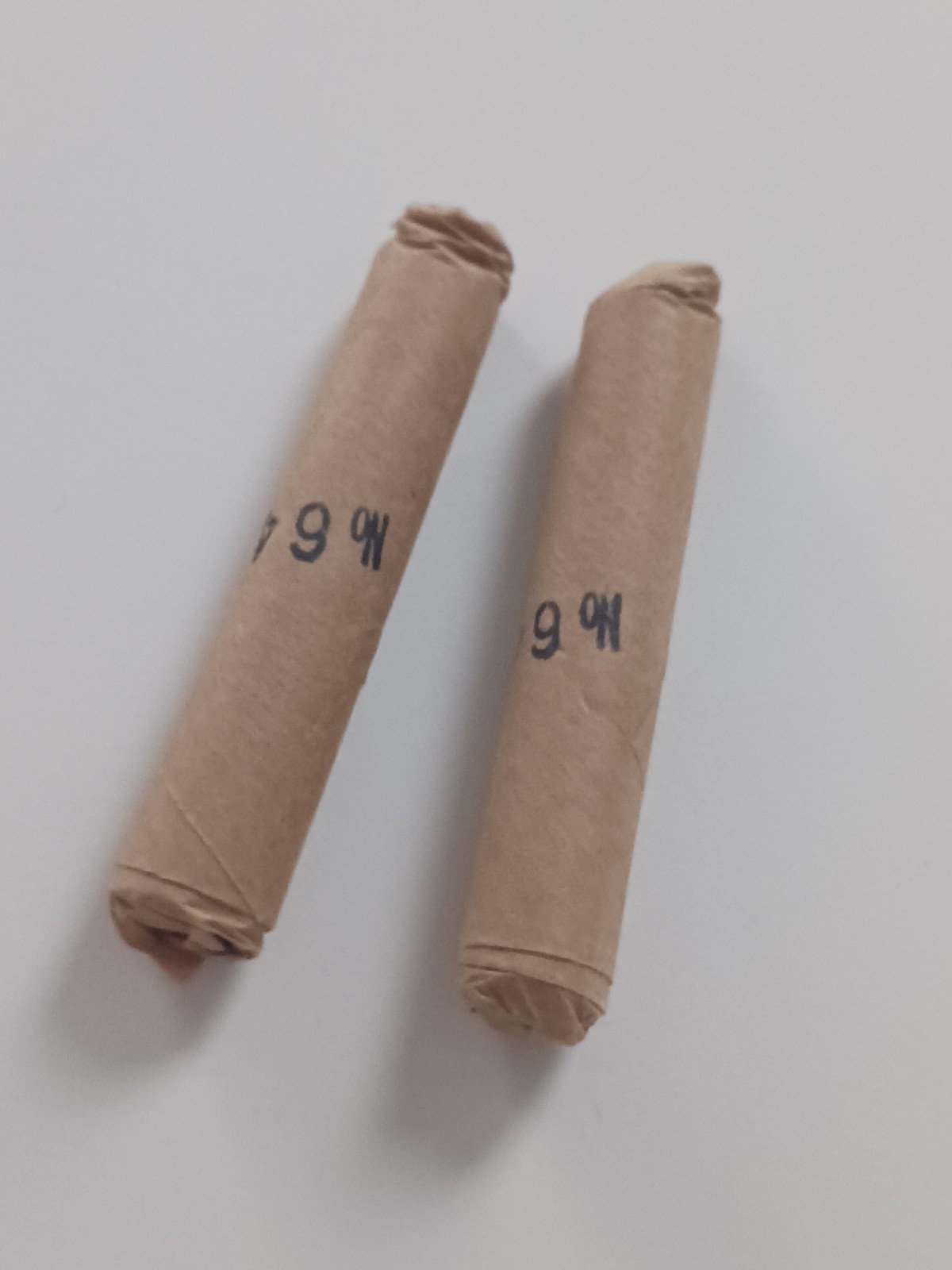 Lot Of 2 WWII M1 Carbine Steel Oilers Marked U.S. Sealed In Wrapper
