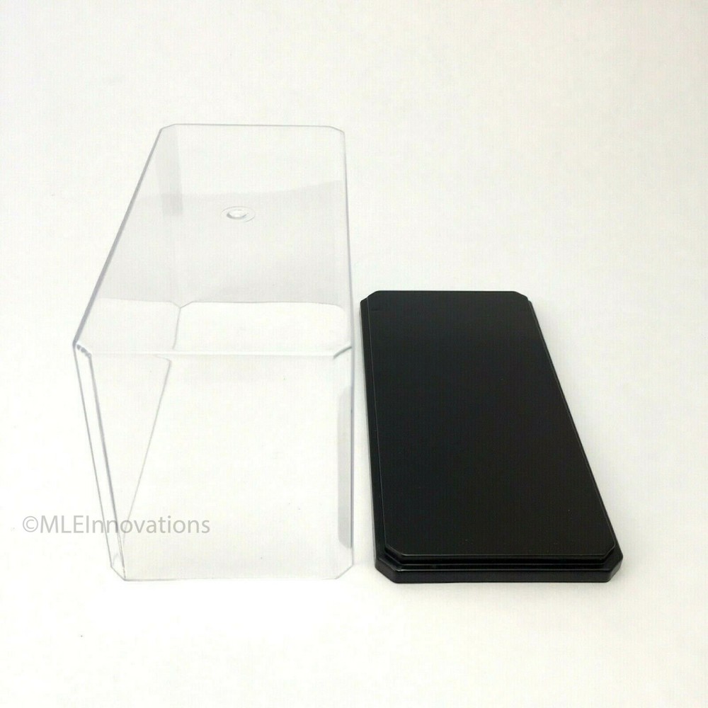 ✅ Model Toy Display Case Rectangle Small Clear Plastic Box Dust Proof Car UV