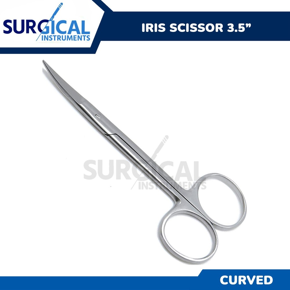 SuperCut Iris Scissors Nurses Surgical Instruments 3.5" Stainless German Grade
