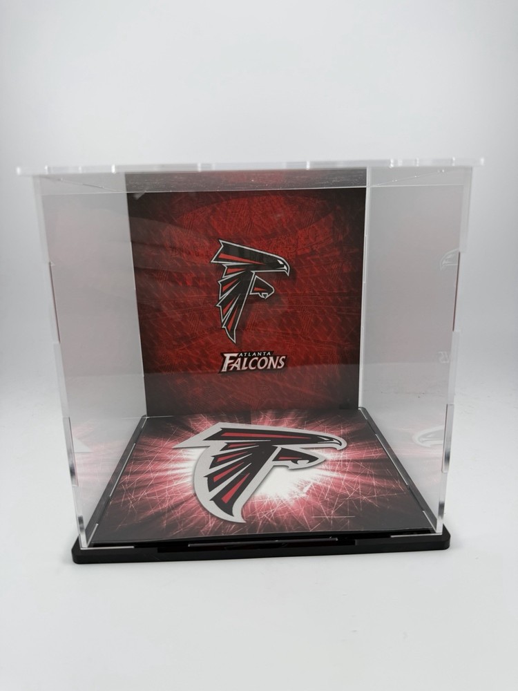 Atlanta Falcons Custom Mini Helmet Display or Card Display