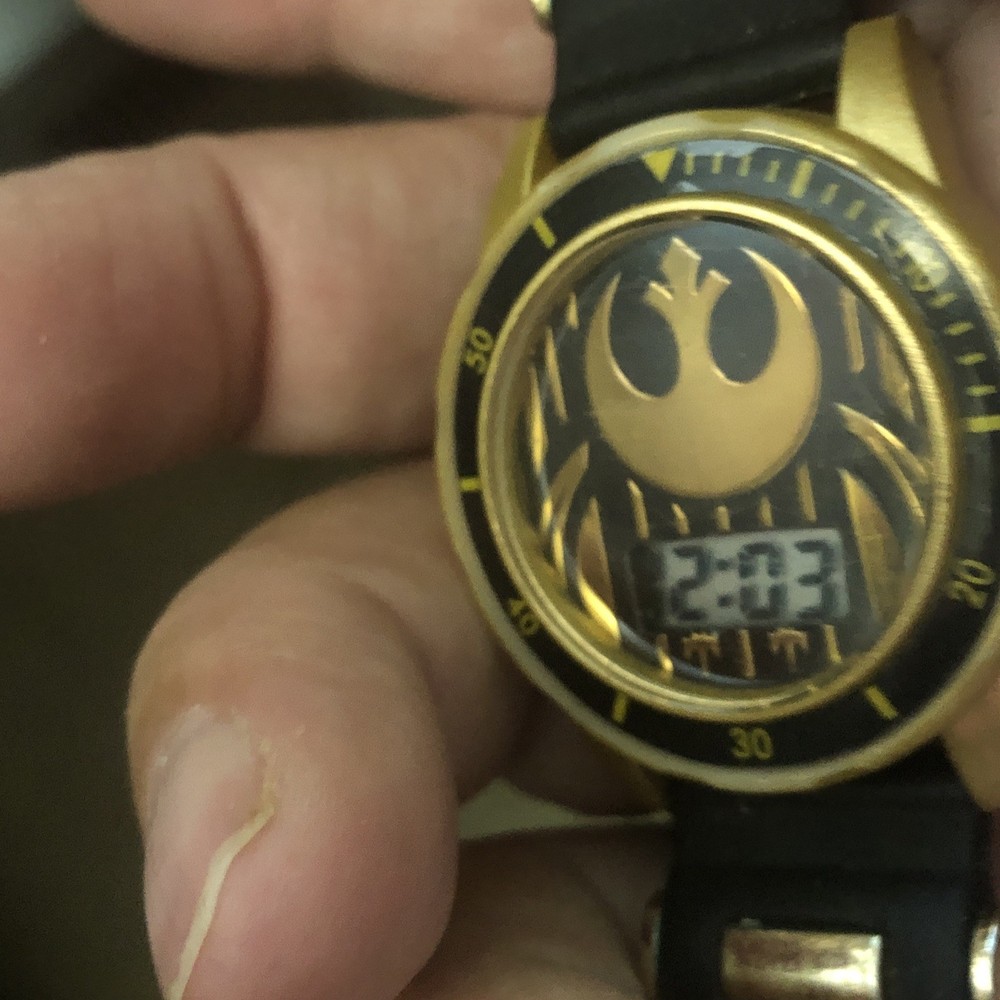 Star Wars Watch NEW BATTERY