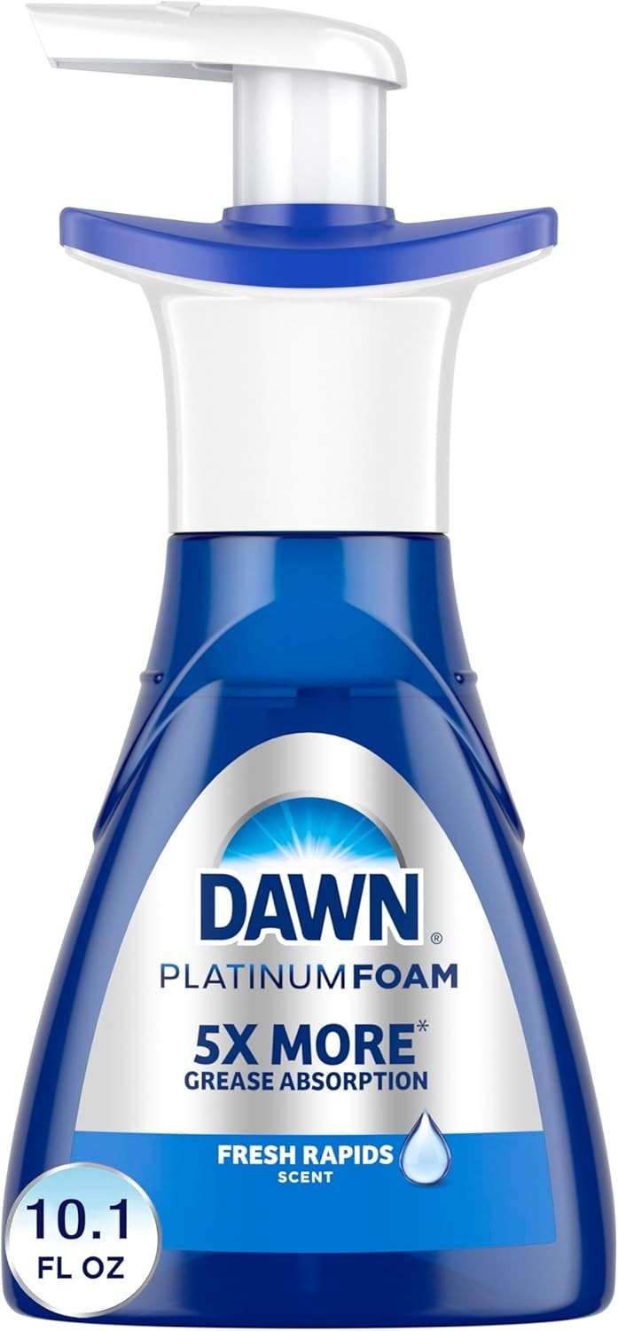 Dawn Ultra Platinum Foam Dishwashing Foam, Fresh Rapids Scent, 10.1 fl oz