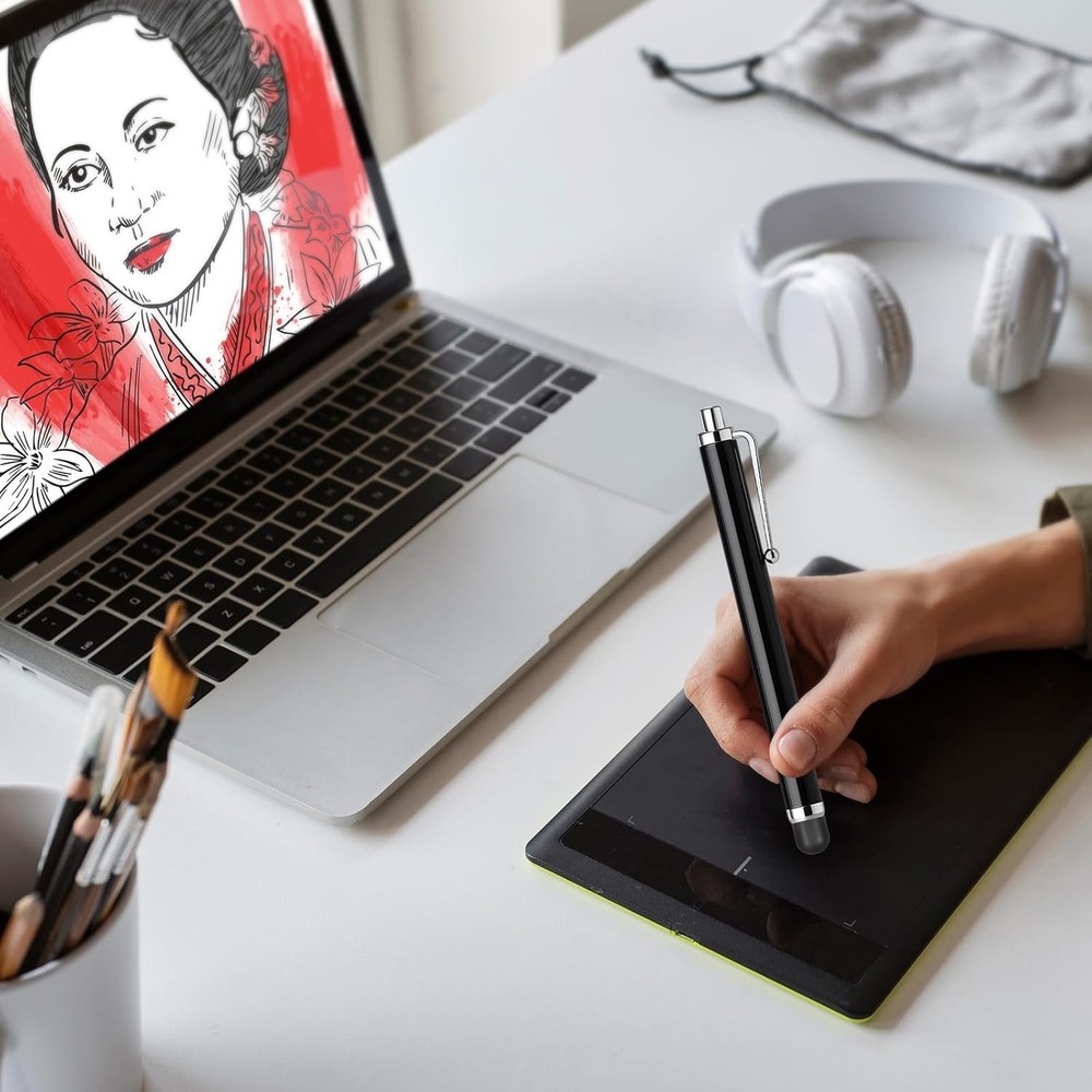 Silicone Stylus Tips - 30 Pcs, Scratch-Free Replacement Nibs for Tablets